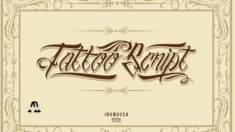 Fontes numéricas para tatuagens